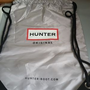 Hunter nylon drawstring backpack
